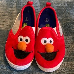 Sesame Street Elmo slip on sneakers